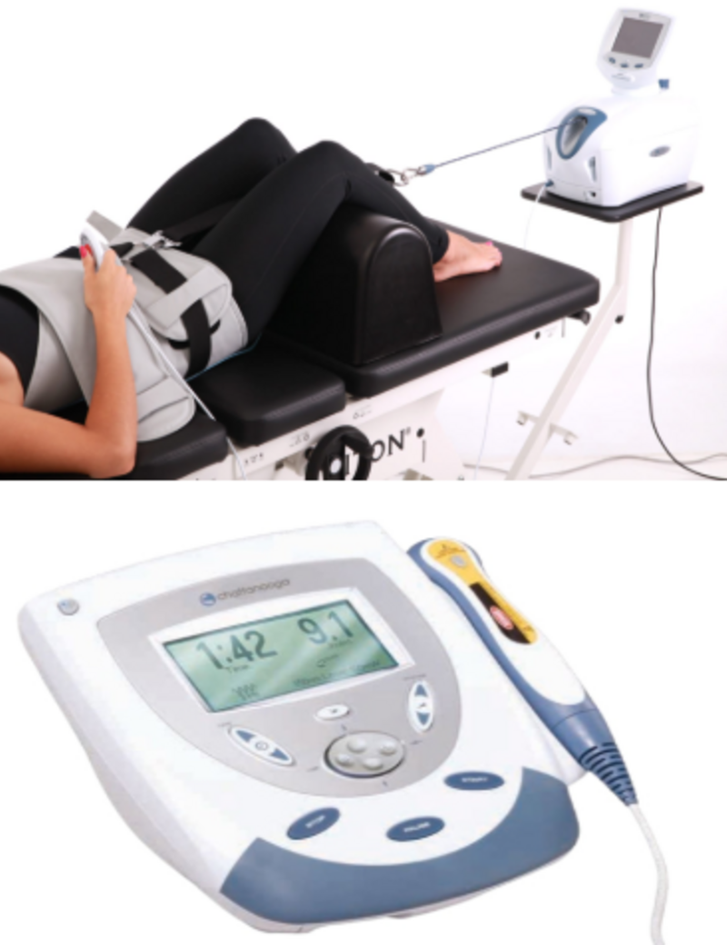Traction Table / Electric Stem & Laser Therapy